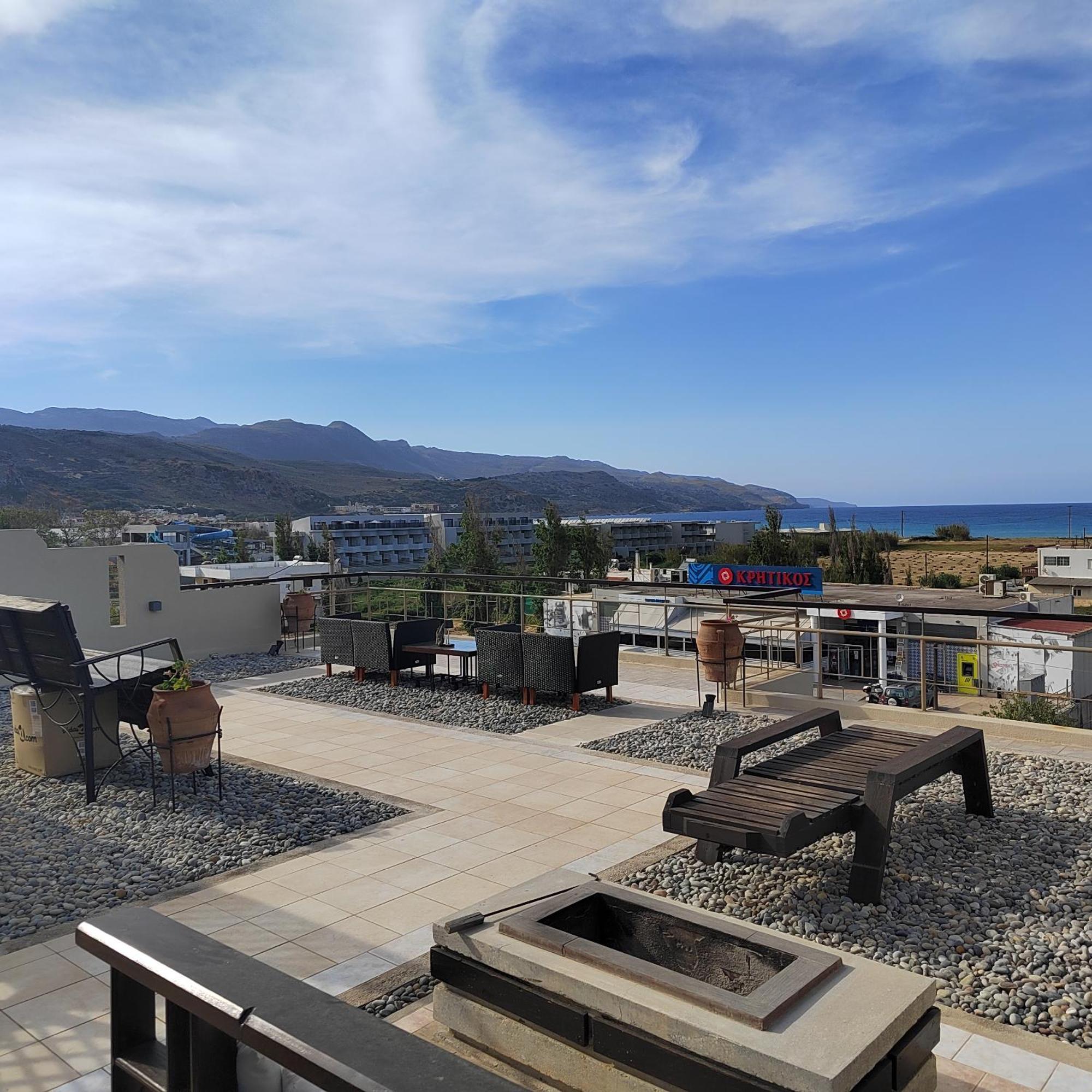 Manos Apartments Kolymbari Buitenkant foto